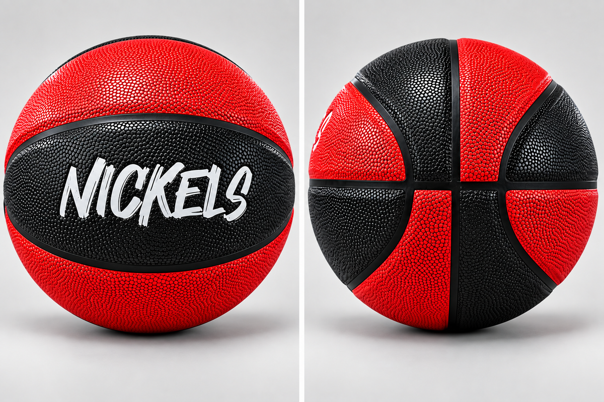 Nickels Red/Black Street Ball