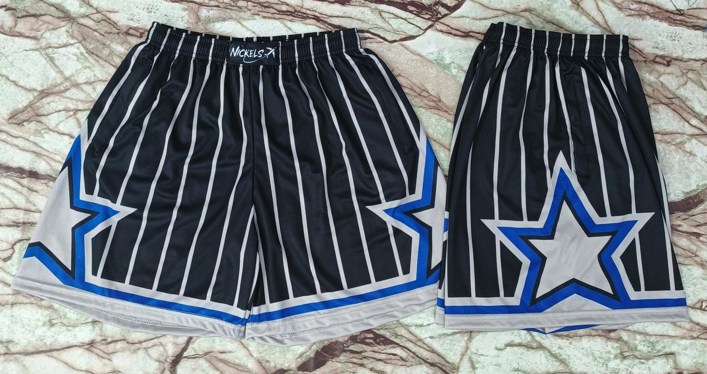 Orlando Pinstripe Shorts