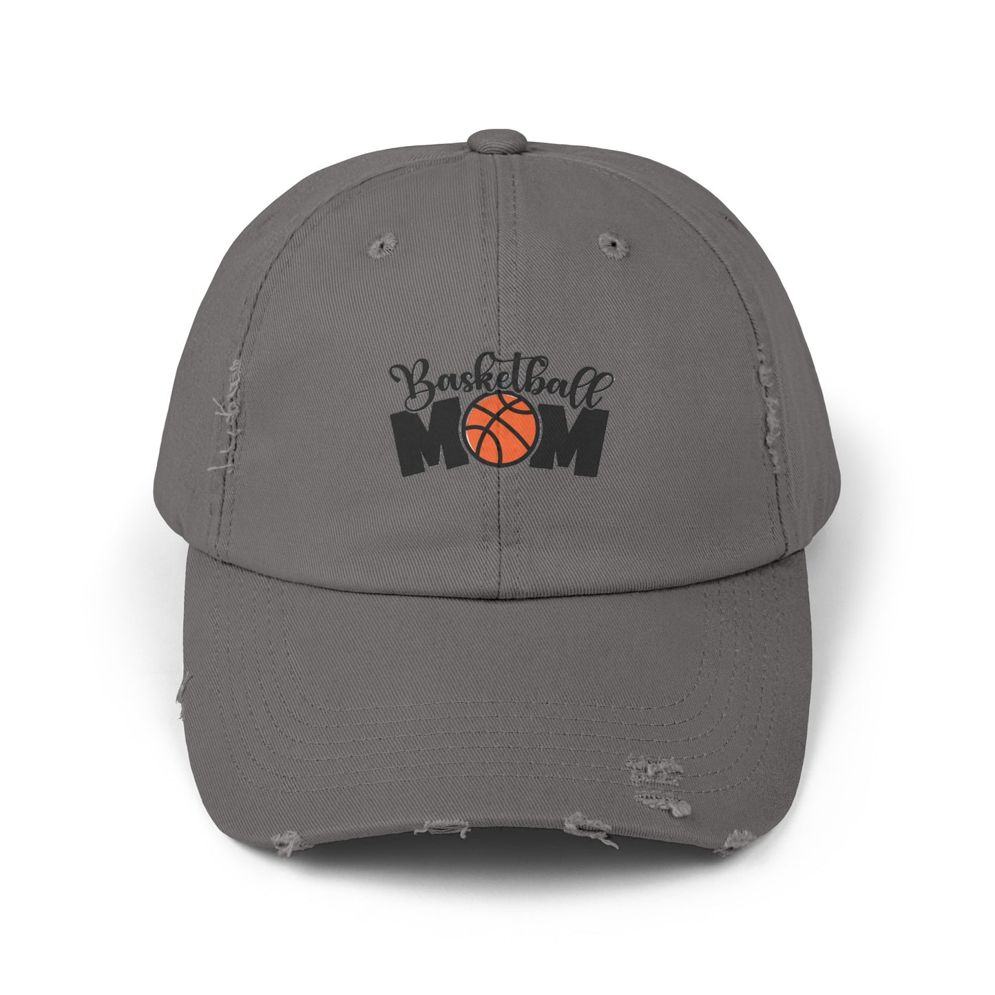 Distressed Basketball Mom Hat