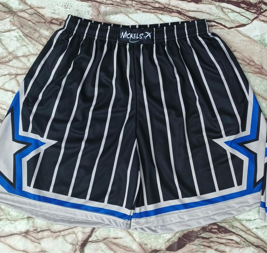 Orlando Pinstripe Shorts