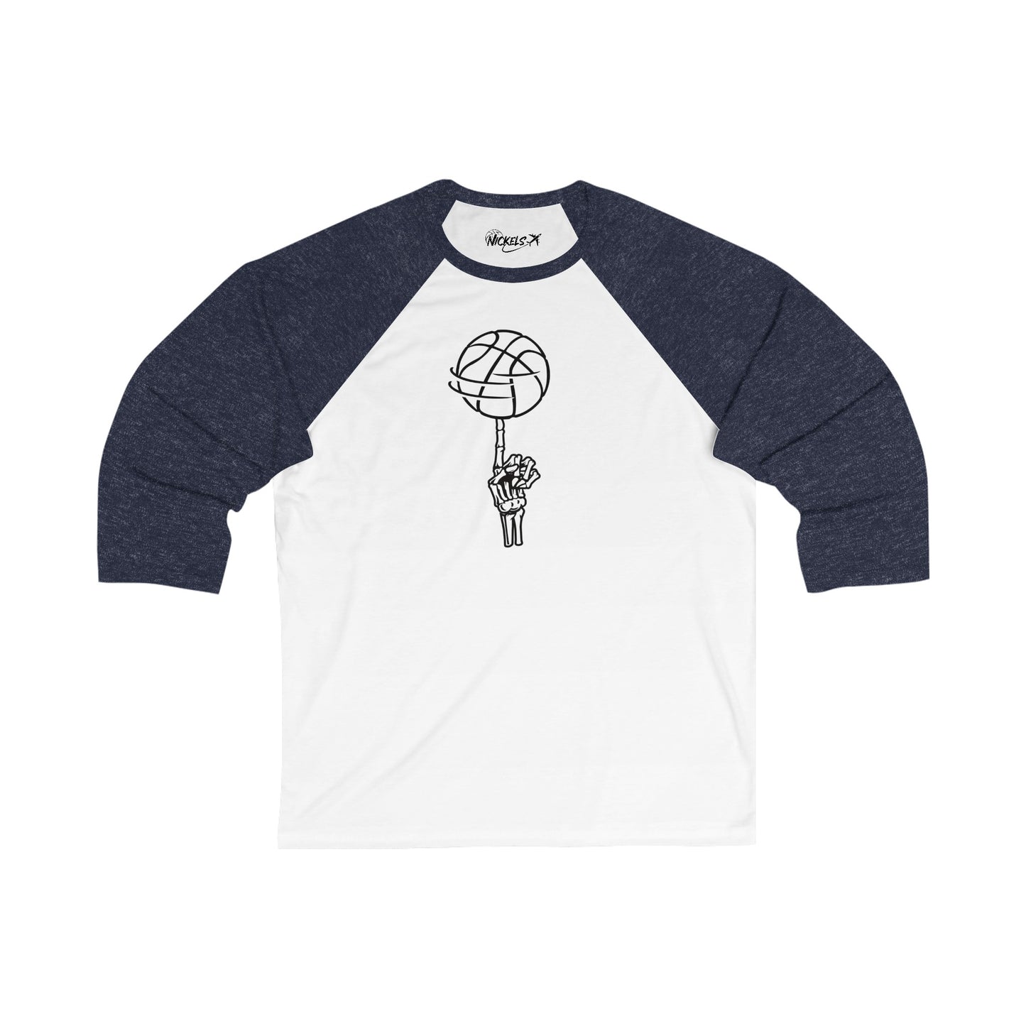 Nickels 3/4 Sleeve Skele-Ball Shirt