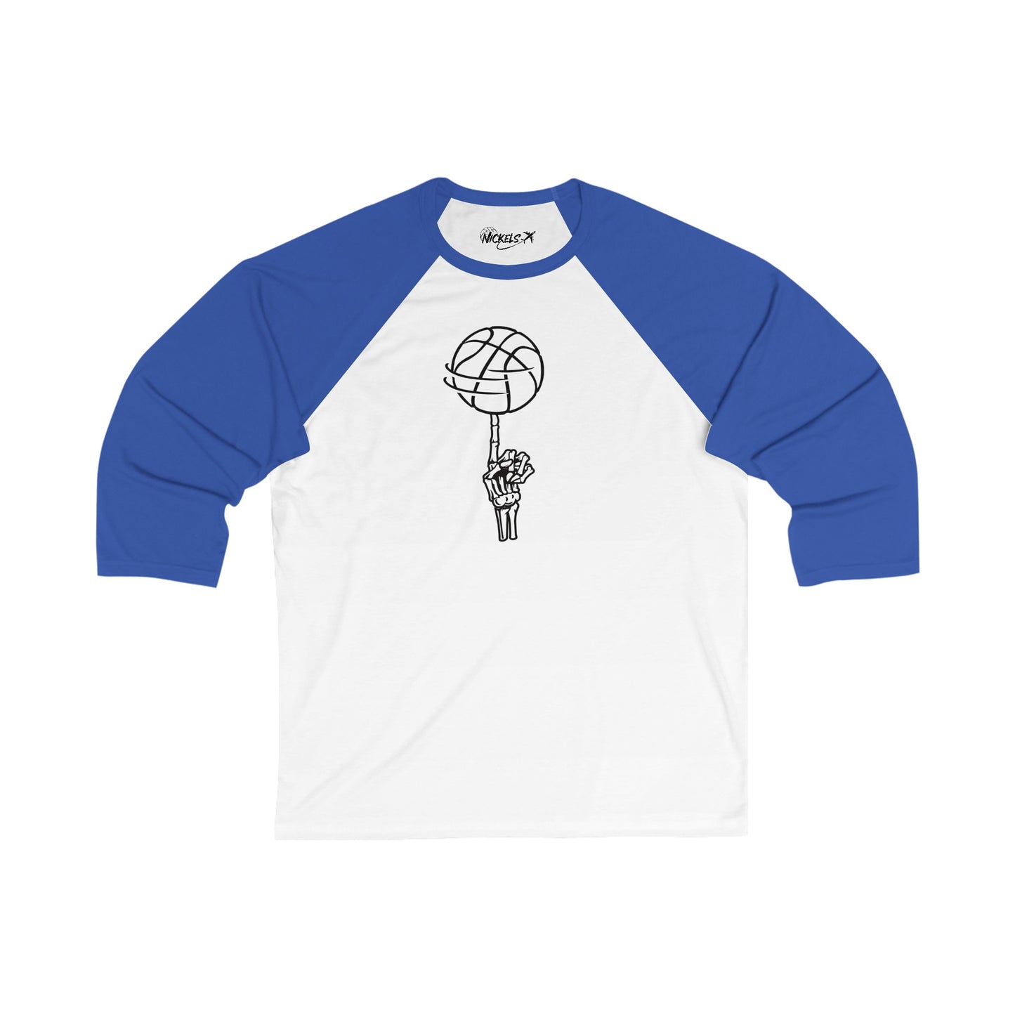 Nickels 3/4 Sleeve Skele-Ball Shirt