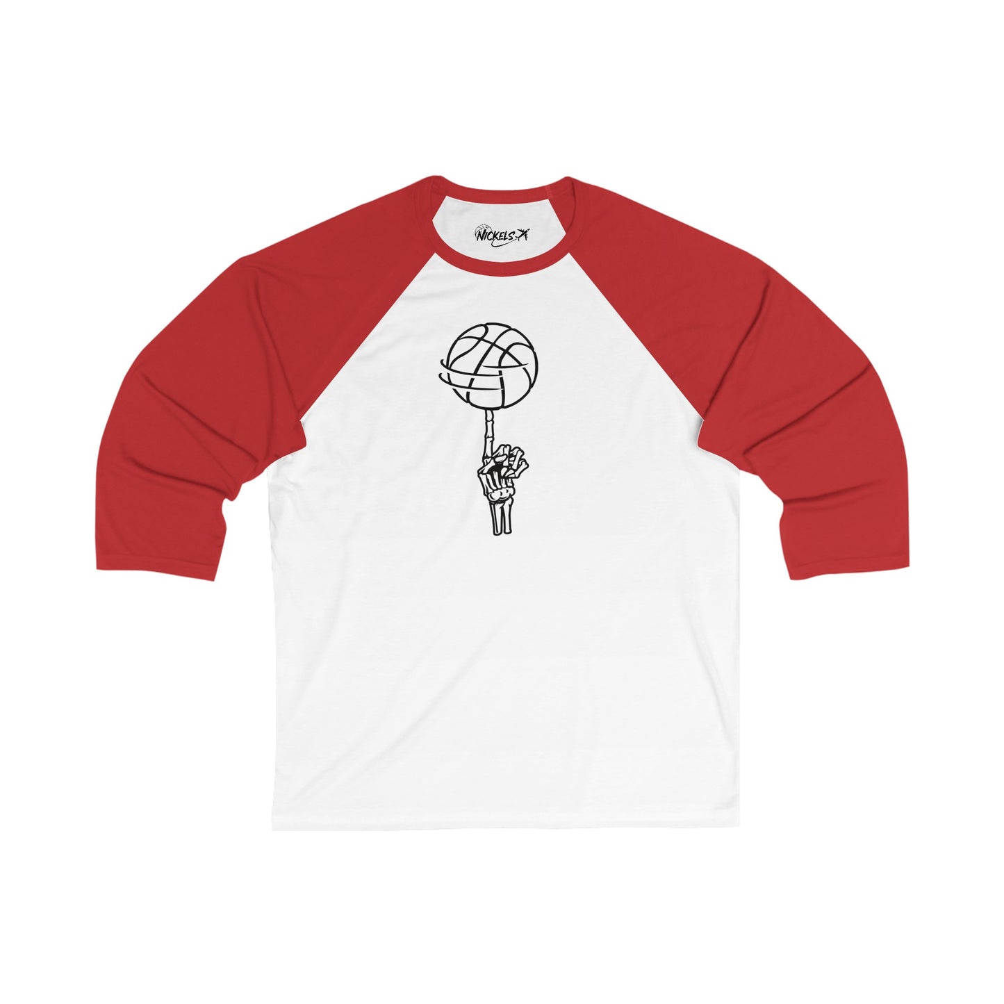 Nickels 3/4 Sleeve Skele-Ball Shirt