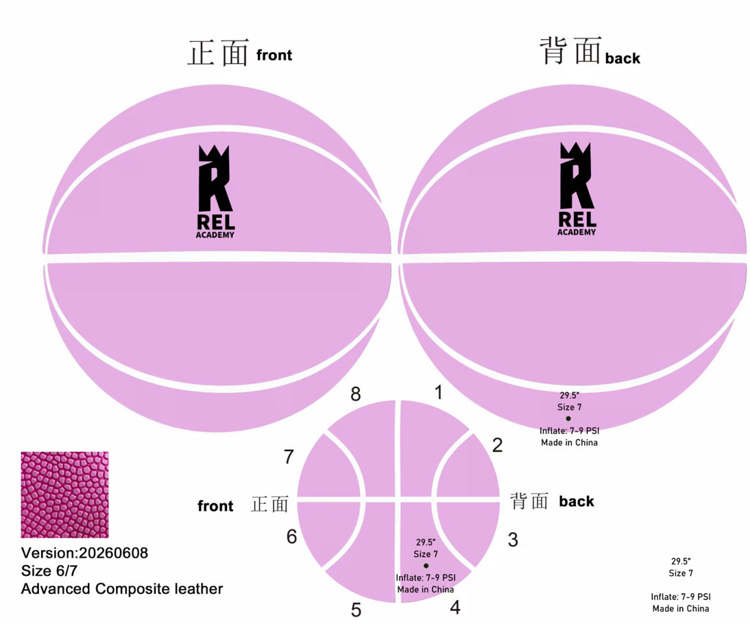 Rel Barton Custom Basketballs