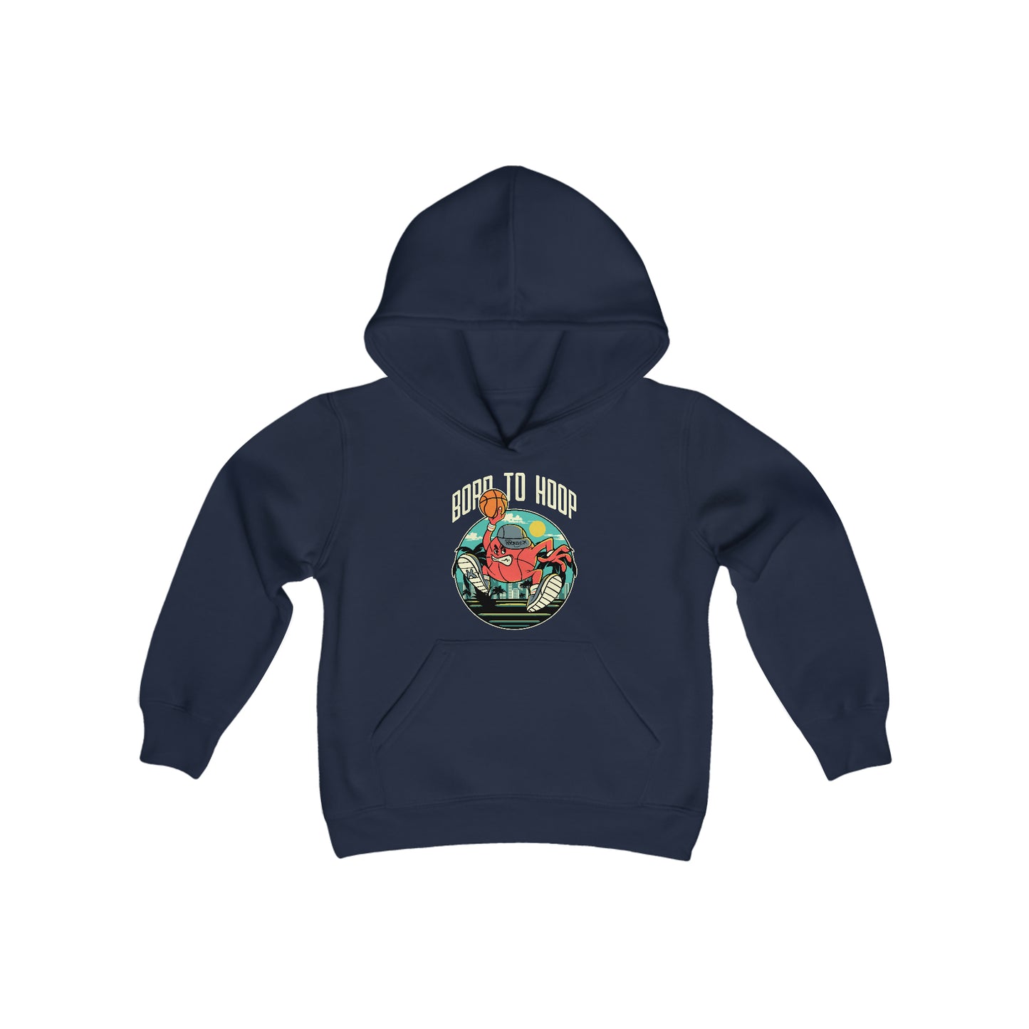 Nickels Born to Hoop Kids Hoodie