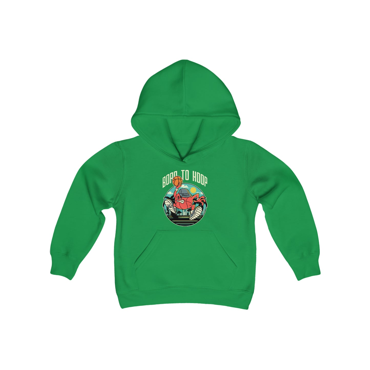 Nickels Born to Hoop Kids Hoodie