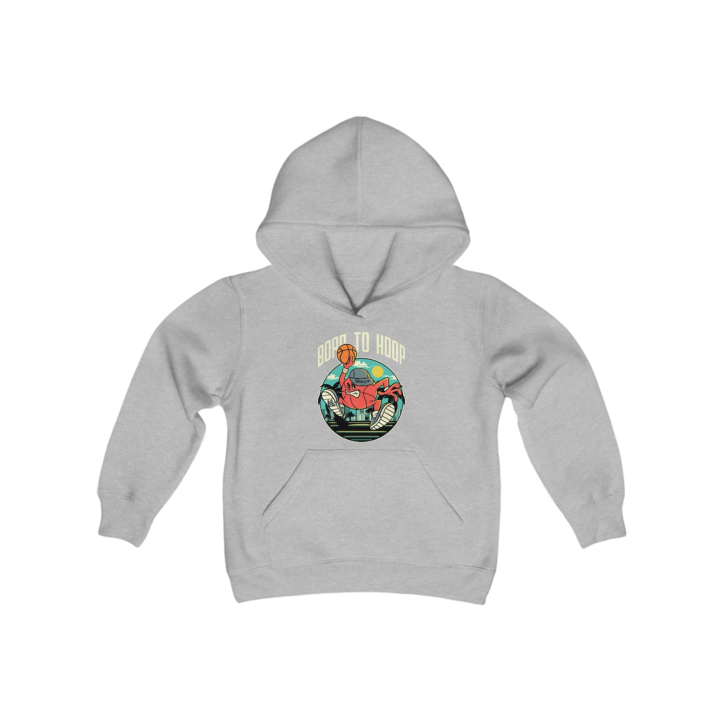 Nickels Born to Hoop Kids Hoodie