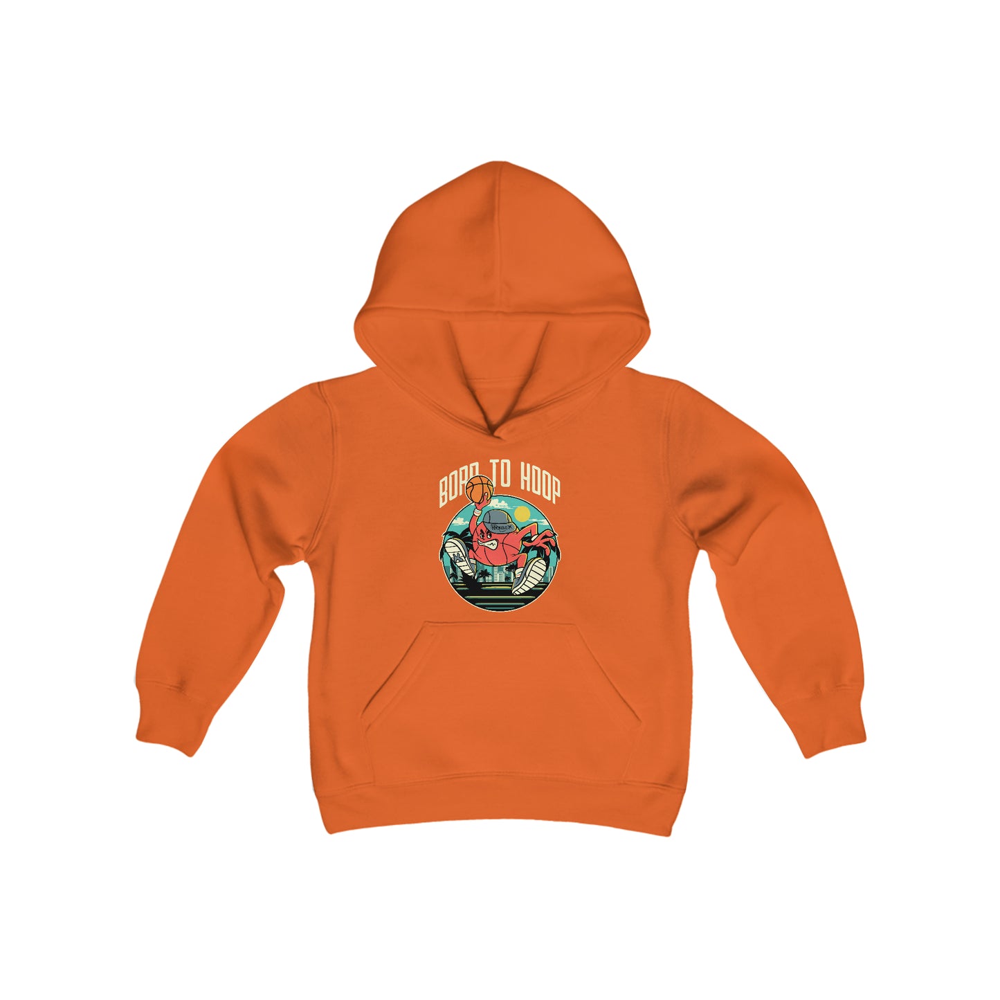 Nickels Born to Hoop Kids Hoodie