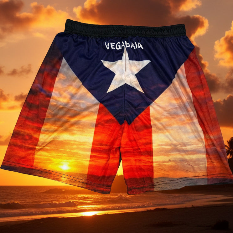 Island Vibe: PR Basketball Shorts