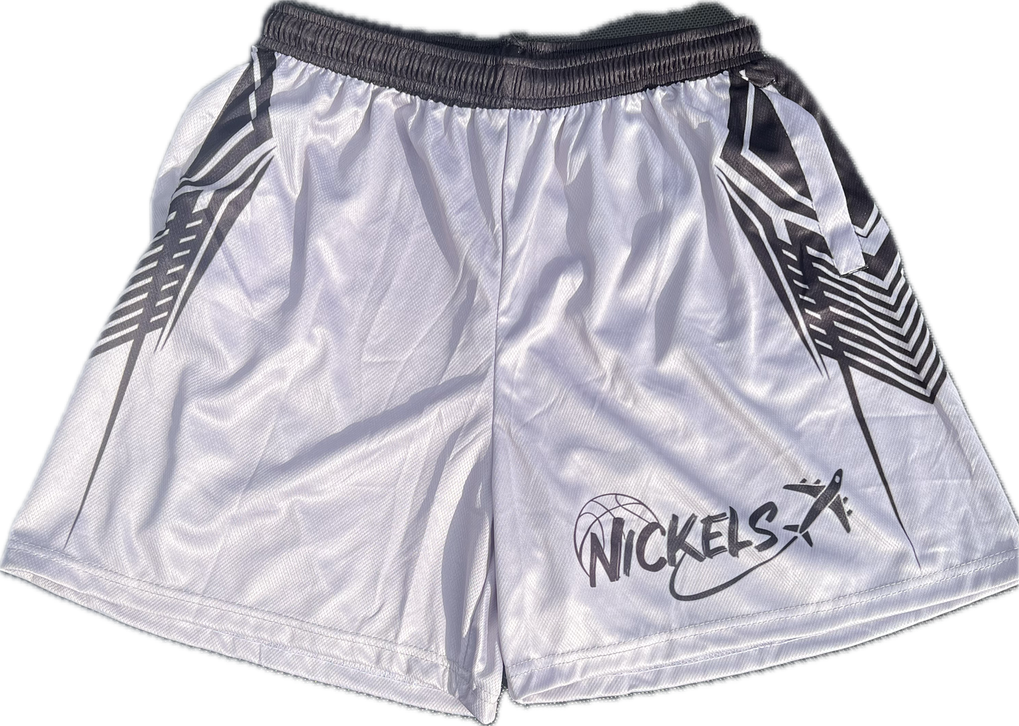 Grey Nickels Shorts